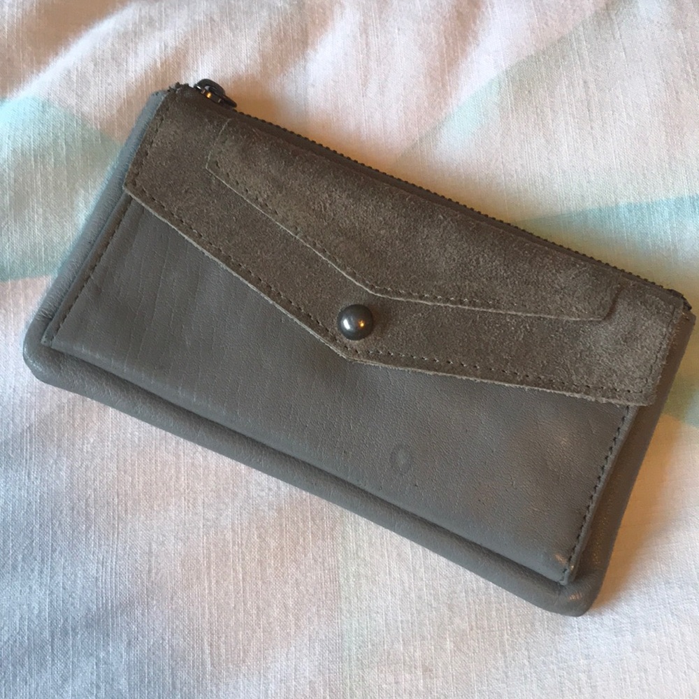 Gray wallet